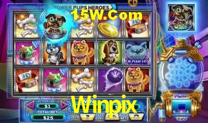 Biblioteca de slots populares na Winpix